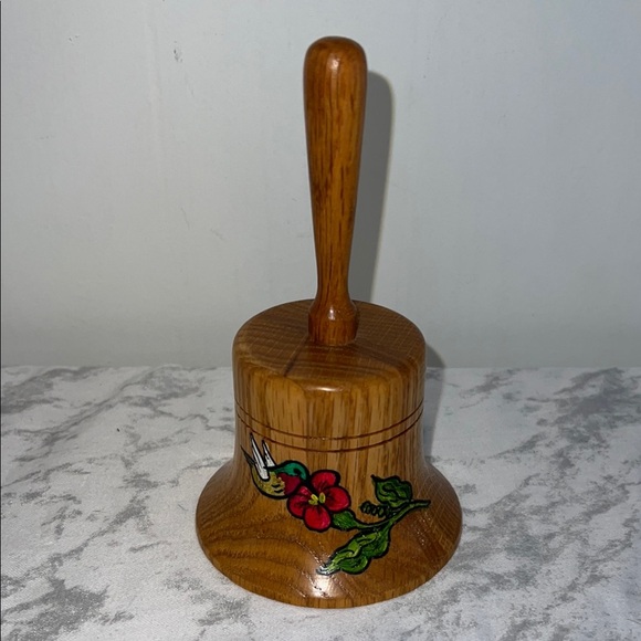 Vintage Albert Jacob’s Wooden Bell Music Box Amazing Grace - Picture 1 of 3